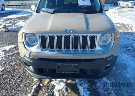 2016 Jeep Renegade Limited from USA, damaged, VIN ZACCJBDT4GPD35969
